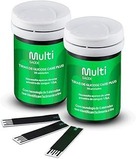 Tiras de Glicemia - Care Plus - Caixa com 50un - Multi Saúde - HC489