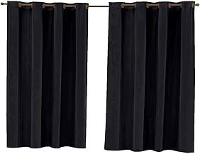 Cortina Blackout Corta Luz 220cm x 130cm - Preto