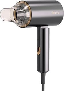 Secador de Cabelo Portátil Dobrável 900W 220V, Secador Compacto com 3 Velocidades e 2 Temperaturas, Bocal Magnético 360°, Secagem Rápida, Cabo 1,6 m com Bolsa para Viagem (220, Volts)