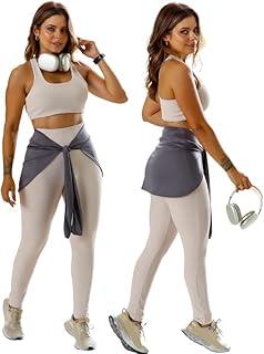 Saia Tampa Bumbum Esportiva Básica Suplex Dry Ultra-Leve Moda Feminina Fitness 3074A