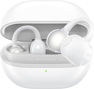 SoundPEATS POP Clip Open Ear Fones de Ouvido Sem Fio, Controle por Botão, Conforto Leve, 30H de Reprodução, IPX5, Bluetooth 5.4, Áudio Imersivo para Esportes, Corrida e Trabalho