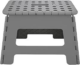 Banqueta Plástico Dobrável Banco Portátil Até 150kg 22cm