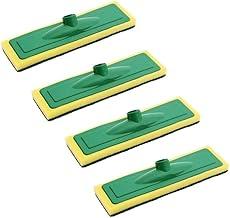 Kit com 4 Rodo Abrasivo com Esponja Abrasiva para Limpeza de Pisos e Azulejos