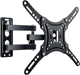 Suporte Para Tv e Monitor Articulado Universal Regulável Fixo Parede 14 Á 55 Polegadas até 50kg