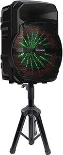 Polyvox, Caixa de Som Amplificada Bluetooth 300W XC-710T + suporte/tripé para caixa de som