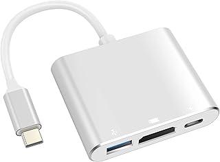 Adaptador USB-C para HDMI 4K, USB 3.0 e Carga PD - Compatibilidade com MacBook, Thunderbolt 3 e DEX Android - Eleva Sua Experiência Multimídia e Oferece Carga Rápida-Vende Mais