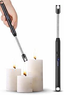 Isqueiro Acendedor Elétrico Recarregável com Ponta Flexível, para Fogão a Gás, Churrasqueira, Velas, Cozinha