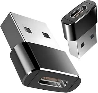 Adaptador USB-C para USB-A (Tipo A) com OTG, Carregamento Rápido 30W e Transferência de Dados, Compatível com iPhone 11, 12, 13, 14, 15, 16 e 17 Pro Max, Android, Carro e Power Bank