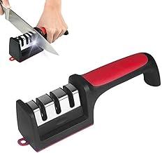 Afiador e Amolador de Facas Manual Profissional Afiador de Facas Multifuncional