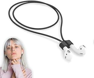 Cordão Fone Compativel Para AirPods 1 2 3 Pro Max Strap Segurar Fone Bluetooth (Preto)