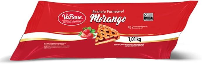 Recheio Forneável Sabor Morango 1,01Kg Vabene