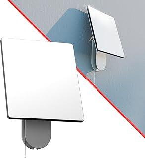 Splin Suporte para Antena Starlink Mini Gen 4 de Parede, fixa e Organiza Cabos em ambiente externo/interno, branco