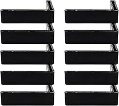 Kit com 16 Pés Plásticos 4 Cm para Estante de Aço, Armário Metálico