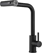 Yesop Torneira De Cozinha Gourmet Inox Escovado Cor Preto