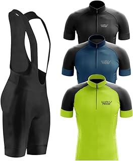 Roupa Para Ciclismo Conjunto Masculino Camisa e Bretelle Gel