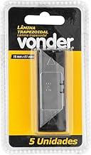 Vonder, Lâmina Trapezoidal Para Estilete, 19,0 Mm X 61,0 Mm.