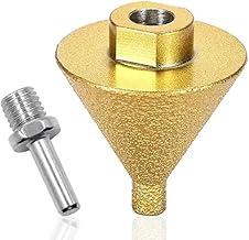 Broca Chanfradora Diamantada 50 mm Rosca 14 mm com Adaptador para Rebarbadoras