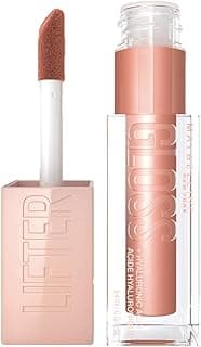 Maybelline NY Lip Lifter Gloss Brilho Labial com Ácido Hialurônico, Promove Lábios Volumosos, Hidratados e Cheios de Brilho, Aplicador XL para Make Glow, Cor Stone, 5.4ml com 17.31% de desconto por R$ 55,30 na amazon