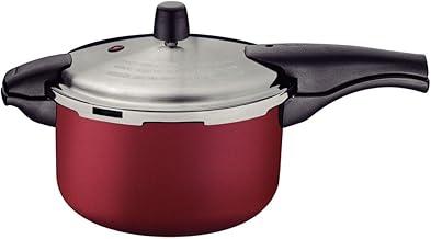 Panela de Pressão Tramontina Vancouver Effrect em Alumínio com Revestimento Interno e Externo em Antiaderente Starflon Max Vermelho 24 cm 6 L