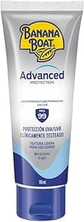 Banana Boat - Protetor Solar Advanced Protection FPS 99 Loção 118ml | Muito Resistente à Água | Proteção UVA/UVB AvoTriplex Fotoestável | Não Oleoso, Rápida Absorção e Fácil Remoção da Areia com 10% de desconto por R$ 62,10 na amazon