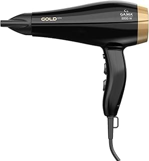 GA.MA ITALY Secador de Cabelo Gama Gold Ion 2200W 220V com 37.98% de desconto por R$ 173,58 na amazon
