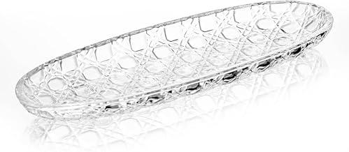 LYOR - Travessa Vichy 30cm x 10,5cm x 2,5cm Vidro