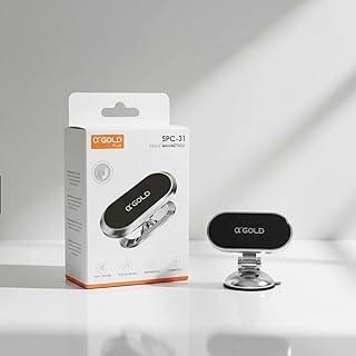 Suporte Magnético Celular Veicular 360° para Painel de Carro, Mini Base Adesiva 3M Forte, Imã Super Potente Universal para iPhone, Samsung, Xiaomi, Motorola e GPS - Design Discreto e Premium