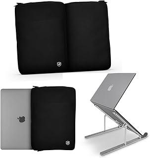 Gshield Kit Capa Survivor + Suporte Armor Slim para Notebook (Preta, 14-15,6 Polegadas)