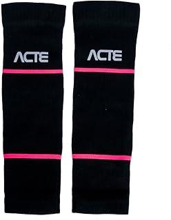 Acte, Canelito de Compressão Tamanho M F11-MP - Preto e Rosa