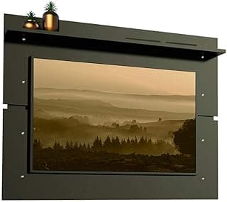 Madesa Painel para TV até 65 Polegadas - Preto - 160 cm x 123 cm x 15 cm