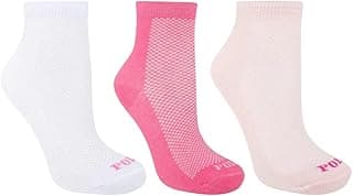 Kit 3 Pares Meia Infantil Polo London Club, Cano Médio Algodão Confort Respirável Unissex