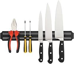 Barra Magnética Imã Parede para Suporte Organizador de Facas ou Ferramentas Porta Facas 33cm x 5cm