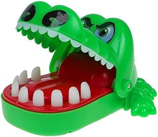 Jogo Crocodilo Morde Dedo Divertido para Crianças e Família – Brinquedo Interativo 15x13,5x8,5cm