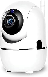 Câmera Smart Segurança Baba Eletrônica Ip WiFi Giratória Panorâmica Visão Noturna Microfone Antena Full HD Pet Vigilância Ambientes Internos e Externos Compatível Com SmartPhones PREMIUM com 19.01% de desconto por R$ 80,91 na amazon