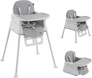 Cadeira De Alimentação Infantil 3 em 1 Harmony Maxi Baby (Cinza)