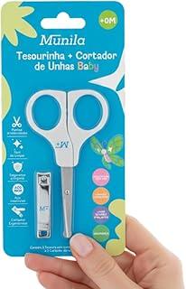 TESOURINHA + CORTADOR DE UNHA BABY MUNILA