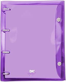 Caderno Argolado Cristal Lilás Breeze Universitário Com 192 Folhas - 4045