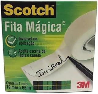 Scotch, 3M, Fita Mágica, 19 mm x 65 m, 1 rolo