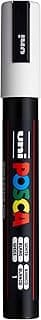 Caneta Posca Uniball Pc-5M - Branca Marcador 2,5Mm, Uniball com 33.34% de desconto por R$ 23,75 na amazon