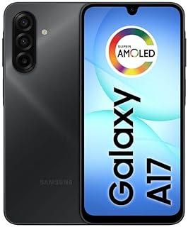 Celular Samsung Galaxy A17, 256GB, 8GB, 50MP Tela 6.7", IP54 - Preto