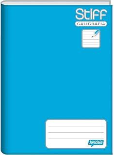 Caderno Caligrafia, jandaia 54945, Azul, Pacote com 5 Unidades