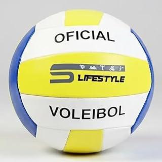 Bola de Vôlei para Quadra e Praia – Tamanho Oficial – Ideal para Treino, Jogo e Recreação, Cores Sortidas