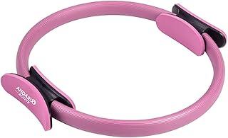 Anel de Pilates para Yoga Fitness Andarix Active Flexível Leve Compacto Tonificador Muscular com Alças de Espuma