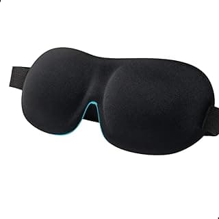 Tapa Olho para Dormir Anatômico com Profundidade Interna 1,5 cm – Zero Pressão nos Olhos, Bloqueio Total da Luz, Conforto para Descanso e Viagem