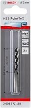 Bosch Broca para Metal Aço Rápido HSS-PointTeQ 3,0mm 2 peças