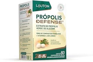 PROPOLIS DEFENSE Extrato de Própolis Verde de Alecrim com Vitamina C + D3 e Zinco (Clinical Series) 60 Cps - Lauton