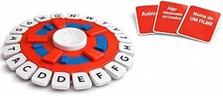 Jogo de Letras Educativo Stop, Brinquedo Pedagógico de Tabuleiro com Alfabeto para Aprendizagem Infantil e Formação de Palavras com 24.82% de desconto por R$ 45,03 na amazon