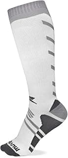 Meia de Compressão Cano Longo Arrow Muvin – Meia Cano Alto – Boa Respirabilidade – Protege Contra Bolhas – Unissex – Corrida – Caminhada – Ciclismo – Exercícios – Fitness – Esportes – Conforto