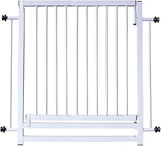 Portão Grade para Porta Cachorros Pet Crianças Bebê Reforçad0 100cm Linha Premium (Preto) - E-FCS Store