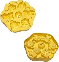 Forma de Silicone Urso 6 Cavidades – Antiadherente e Flexíve Molde para Doces Gelo Picolé Chocolate e Sobremesas Premium - Diversas Cores